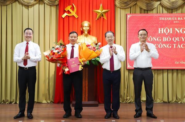 Bổ nhiệm đồng chí Đoàn Duy Tân giữ chức vụ Trưởng ban Tổ chức Thành ủy Đà Nẵng