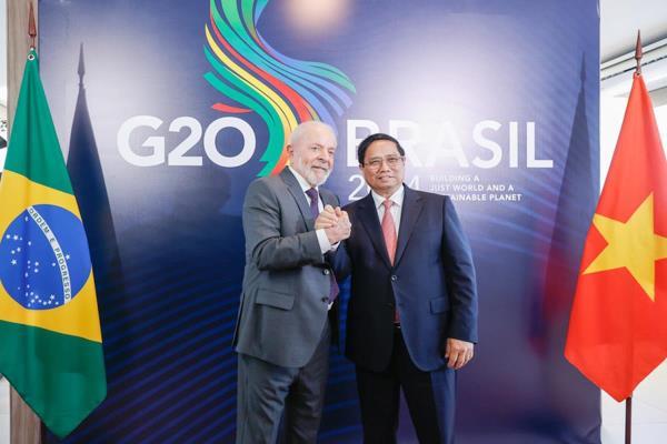 Nâng cấp quan hệ Việt Nam - Brazil lên Đối tác chiến lược