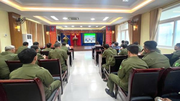 Tập huấn nghiệp vụ cho lực lượng tham gia Bảo vệ An ninh trật tự ở cơ sở năm 2024