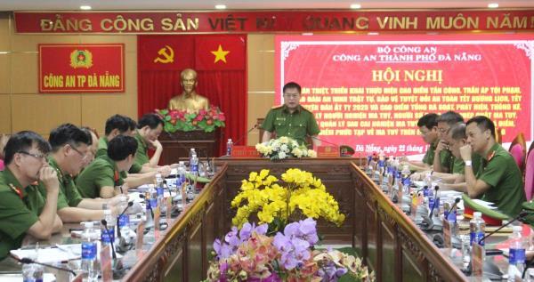 Chủ động tấn công, trấn áp tội phạm để người dân đón Tết an toàn