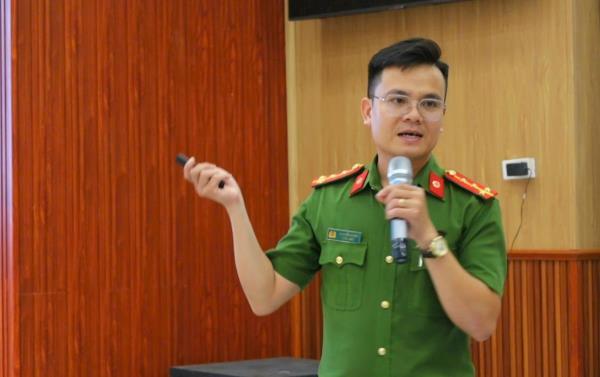 Công an quận Liên Chiểu bồi dưỡng nghiệp vụ cho lực lượng tham gia bảo vệ an ninh trật tự