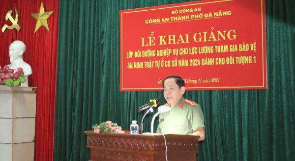 Bồi dưỡng nghiệp vụ cho lực lượng tham gia bảo vệ an ninh trật tự ở cơ sở