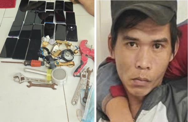 Truy nóng đối tượng trộm cắp hàng loạt điện thoại lúc rạng sáng
