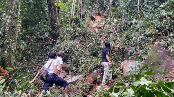 Quảng Nam công bố tình huống khẩn cấp về sạt lở đất, đá tại một số điểm dân cư trên địa bàn xã Trà Don
