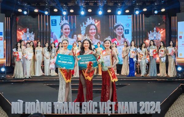 Người đẹp Nguyễn Thị Mỷ Hằng đăng quang Nữ hoàng trang sức Việt Nam 2024