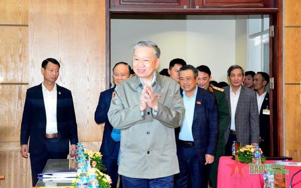 Tổng Bí thư Tô Lâm: Kiện toàn tổ chức bộ máy của hệ thống chính trị trong quý I-2025