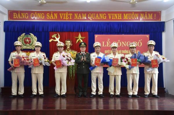 Sáp nhập Công an huyện Nông Sơn vào Công an huyện Quế Sơn