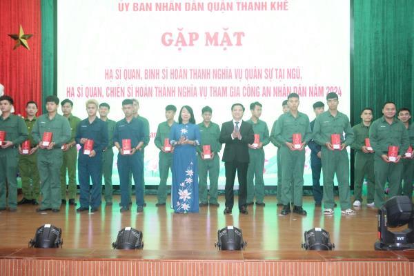 Quận Thanh Khê gặp mặt quân nhân xuất ngũ năm 2024