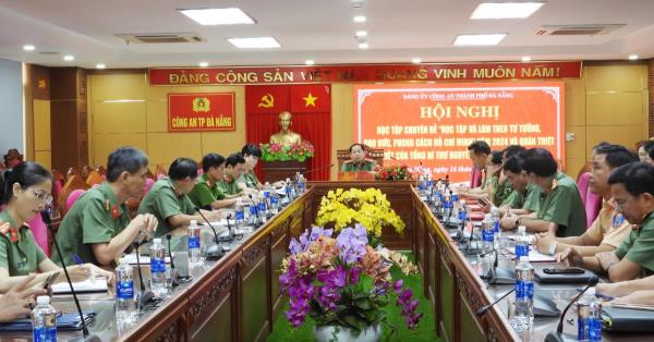 Lực lượng Công an nhân dân không ngừng học tập, làm theo tư tưởng, đạo đức, phong cách Hồ Chí Minh