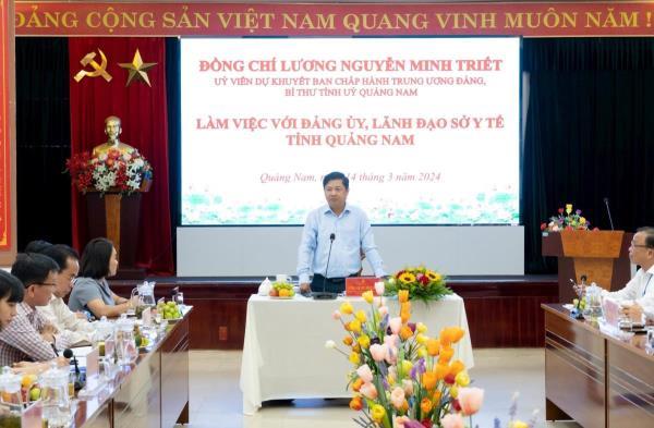 Quảng Nam tìm giải pháp tháo gỡ khó khăn cho ngành Y tế