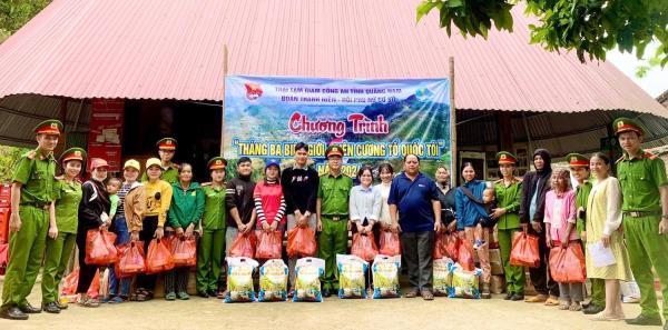 Tuổi trẻ Công an Quảng Nam với Tháng Ba biên giới - Biên cương Tổ quốc tôi