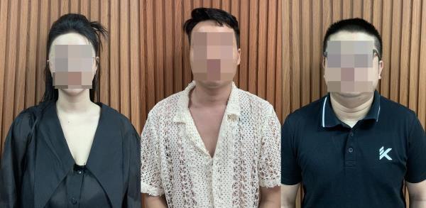 Tạm giữ 5 đối tượng tổ chức tiệc ma túy trong villa