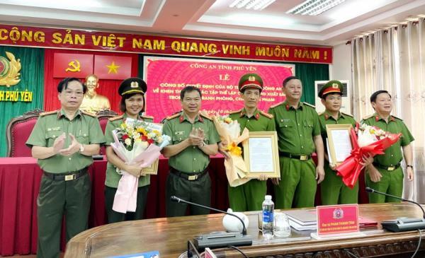 3 tập thể thuộc Công an tỉnh Phú Yên được Bộ Công an khen thưởng