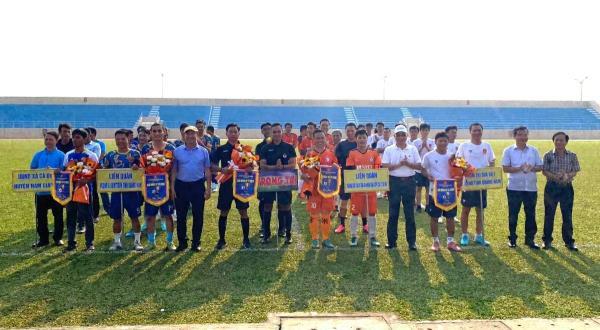 Ngành Kiểm sát tỉnh Quảng Nam giao lưu Giải bóng đá tranh Cúp tứ hùng
