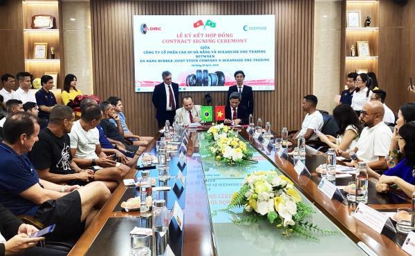 DRC ký kết hợp đồng xuất khẩu lốp trị giá 120 triệu USD sang thị trường Brazil