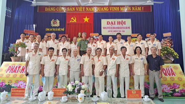 Thành lập Hội Cựu Công an nhân dân thị xã Đức Phổ