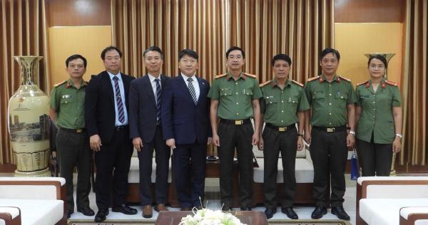 Tăng cường quan hệ phối hợp giữa Công an TP Đà Nẵng và Cơ quan Cảnh sát Quốc gia Hàn Quốc