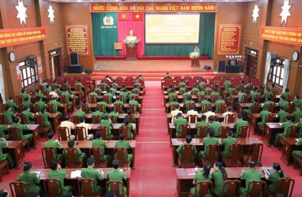 Công an Đắk Nông tập huấn công tác nghiệp vụ cho gần 500 cán bộ chủ chốt