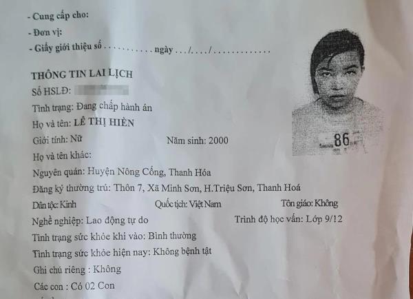 Nữ phạm nhân trốn trại ở Nghệ An đã bị bắt