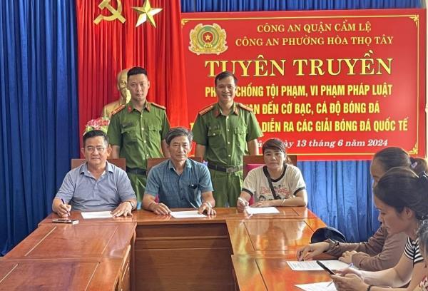 Tuyên truyền phòng chống tệ nạn cờ bạc trước thềm VCK Euro 2024