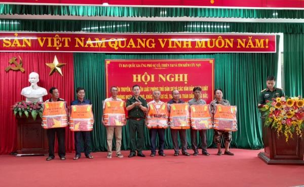 Nâng cao năng lực ứng phó với thiên tai, tìm kiếm cứu nạn khu vực biên giới biển