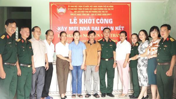 Khởi công xây dựng và bàn giao nhà Đại đoàn kết cho hộ nghèo