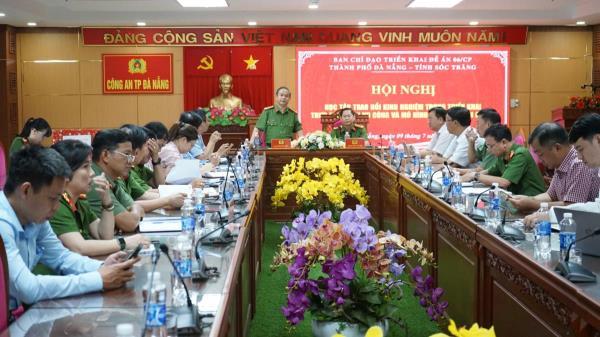 Sóc Trăng trao đổi kinh nghiệm thực hiện Đề án 06/CP với Đà Nẵng