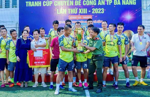 Khai mạc Giải bóng đá truyền thống tranh Cúp Chuyên đề Công an TP Đà Nẵng lần thứ XIV - năm 2024