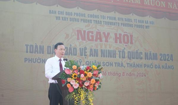 Phó Ban Dân vận Trung ương dự Ngày hội Toàn dân bảo vệ an ninh Tổ quốc tại Đà Nẵng