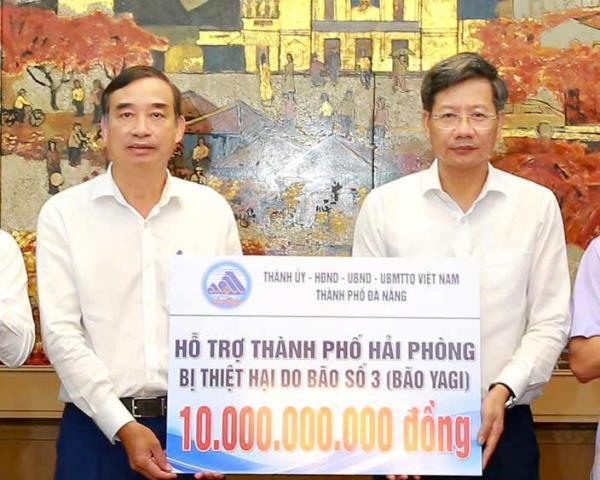 Đà Nẵng kêu gọi chung tay chia sẻ khó khăn cùng nhân dân các tỉnh, thành phía Bắc khắc phục hậu quả thiên tai
