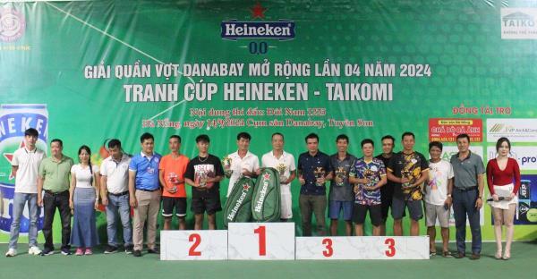 Sôi nổi giải quần vợt Danabay mở rộng lần 4 năm 2024 tranh Cúp Heineken – Taikomi