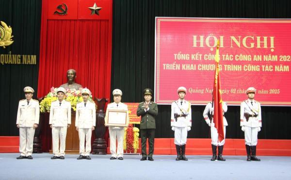 Công an Quảng Nam dẫn đầu trong phong trào thi đua Vì an ninh Tổ quốc năm 2024