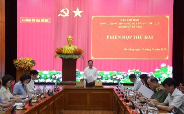 Ban Chỉ đạo Thành ủy về phòng, chống tham nhũng, tiêu cực thành phố họp Phiên thứ 2