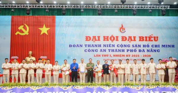 Tuổi trẻ Công an TP Đà Nẵng tổ chức thành công Đại hội đại biểu lần thứ I, nhiệm kỳ 2025 – 2030
