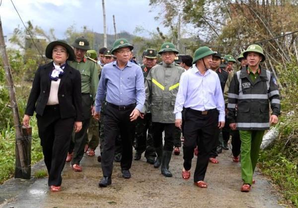 Phó Thủ tướng Lê Thành Long kiểm tra công tác khắc phục lũ tại tỉnh Gia Lai