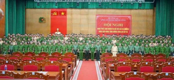 Điều động, tăng cường 351 cán bộ, chiến sĩ cho Công an cấp xã