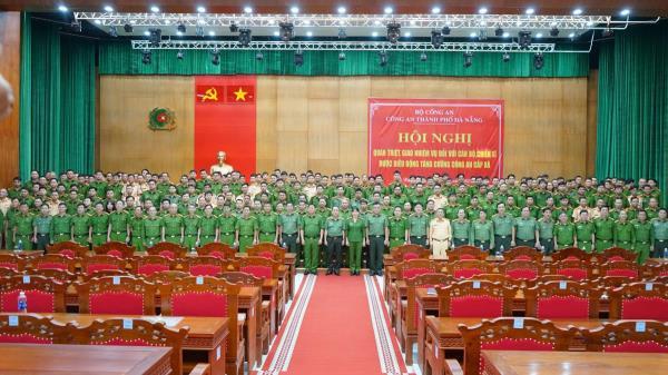 Đà Nẵng điều động, tăng cường hơn 350 cán bộ, chiến sĩ cho 44 Công an cấp xã