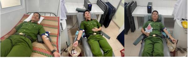 Công an liên tiếp hiến máu cứu người trong lúc nguy kịch