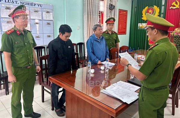 Bắt nguyên chủ tịch phường cùng nguyên cán bộ địa chính do liên quan đến sai phạm đất đai