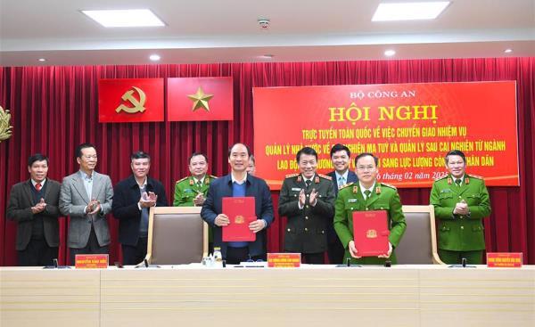 Bộ Công an tiếp nhận công tác cai nghiện ma túy và quản lý sau cai