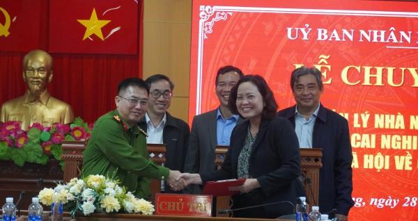 Tiếp nhận nhiệm vụ ở Công an các tỉnh, thành