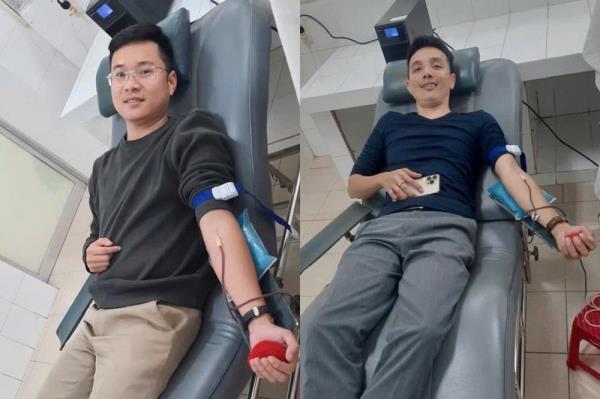 4 cán bộ chiến sĩ Công an Quảng Nam kịp thời hiến 1 lít máu cứu người