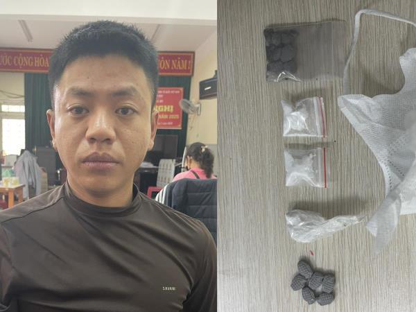 Tuần tra đêm, Tổ 8394 phường bắt giữ đối tượng cất giấu nhiều gói ma túy