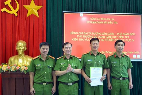 Tổ điều tra khu vực 4 của Công an tỉnh Gia Lai hoạt động xuyên suốt, hiệu quả