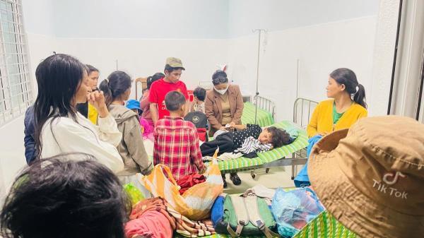 Sốt phát ban nghi sởi tái phát tại Nam Trà My