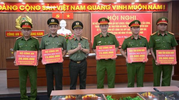 Công an tỉnh Quảng Nam đạt được nhiều kết quả nổi bật
