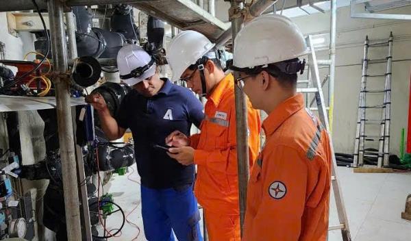 Tiến hành đo hiệu suất máy phát tại dự án Nhà máy Thủy điện Ialy mở rộng