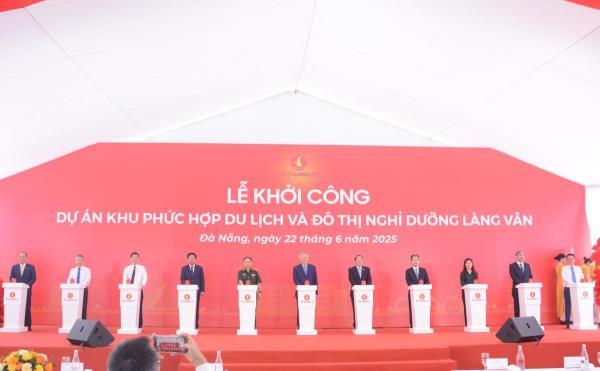 Khởi công dự án Khu phức hợp Du lịch và Đô thị Nghỉ dưỡng Làng Vân