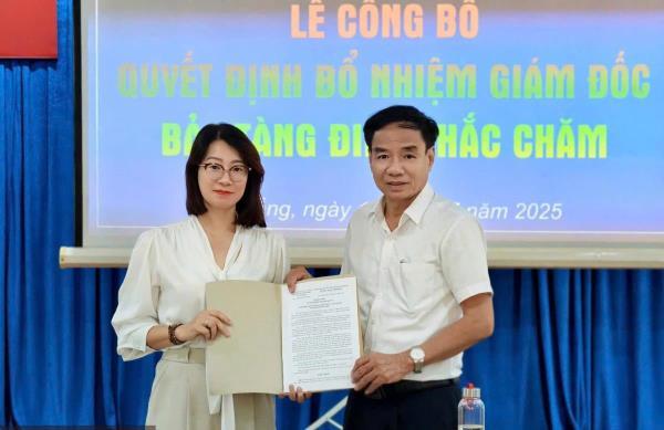 Bổ nhiệm Giám đốc Bảo tàng Điêu khắc Chăm Đà Nẵng