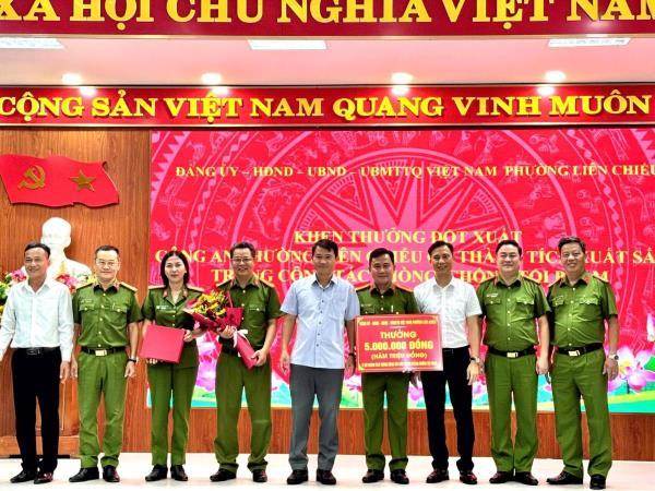 Công an phường Liên Chiểu nhanh chóng làm rõ vụ cướp